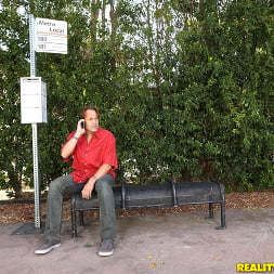 Megan Rain in Bus stop lust (Photo 1) Megan Rain in 'Reality Kings' Bus stop lust (Thumbnail 1)
