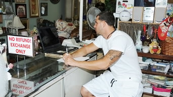 Sammy Brooks in 'Ass out'